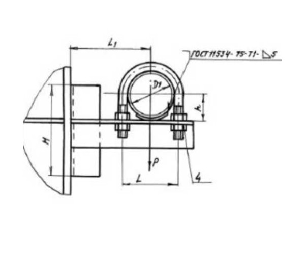 Опора подвижная трехрядная А14Б 563.000 в Москве